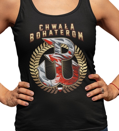 TANK TOP DAMSKI Chwała Bohaterom